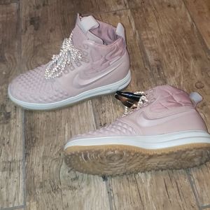 NIKE Air Force 1 Duckboot Particle Pink US 8
